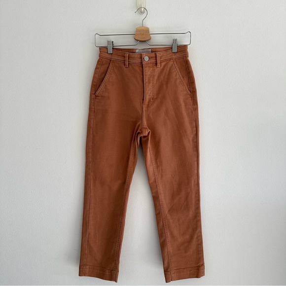 Everlane The Slim Leg Crop Ankle Jeans Pants Sz 2 - Picture 3 of 8